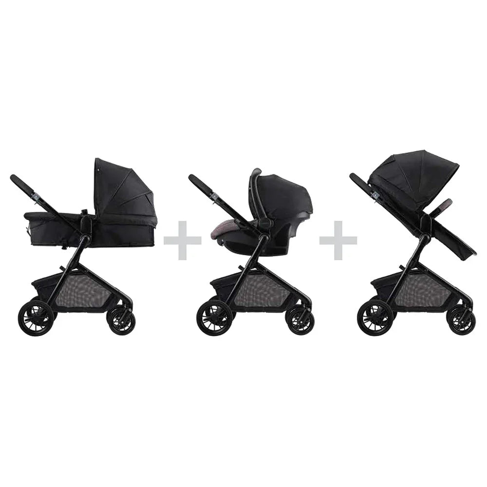 evenflo pivot casual grey Evenflo Pivot Travel System Casual Grey Age- Newborn to 36 Months