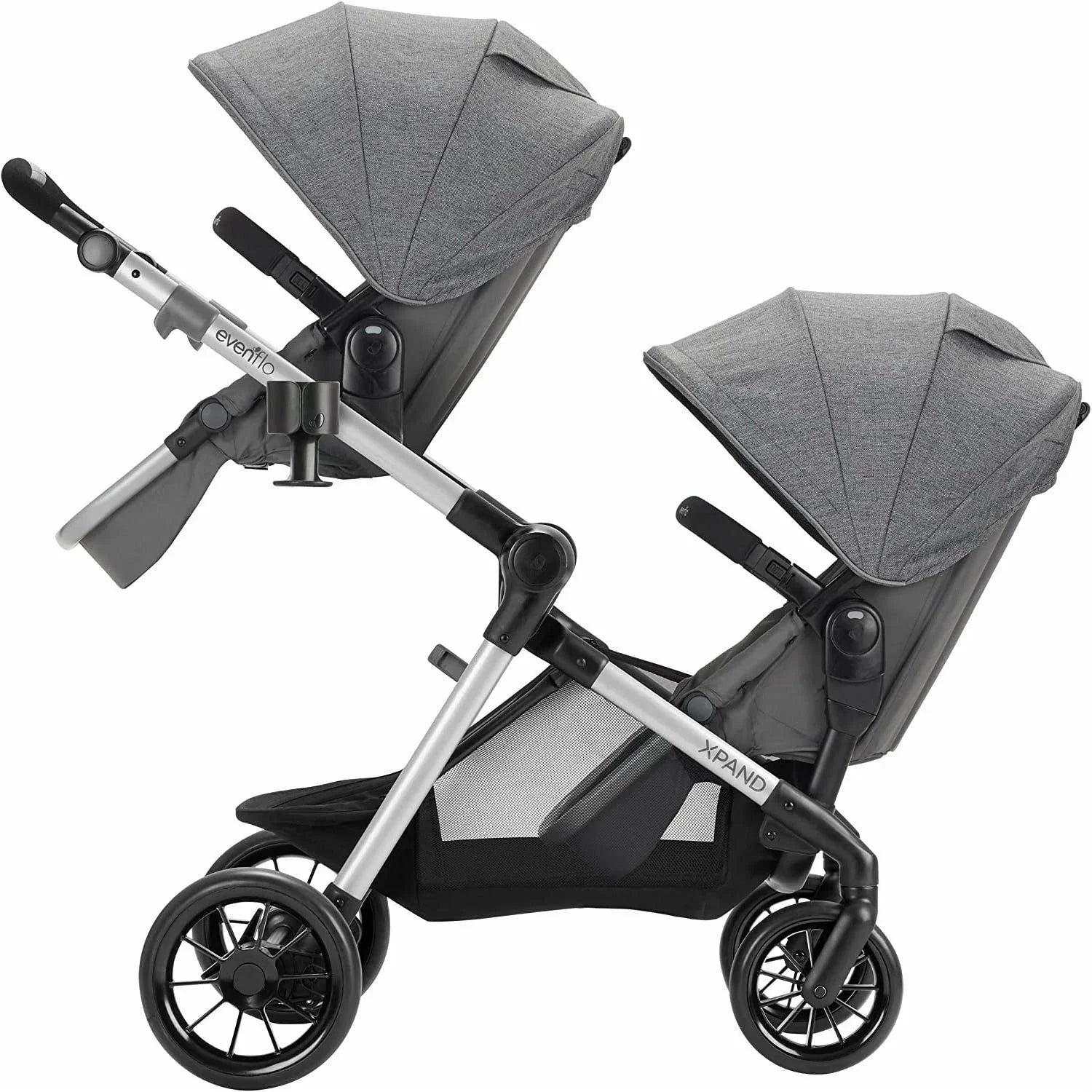 evenflo pivot xpand vs city select double Evenflo Pivot Xpand Modular Double Seat Stroller 0-25Kg, Percheron