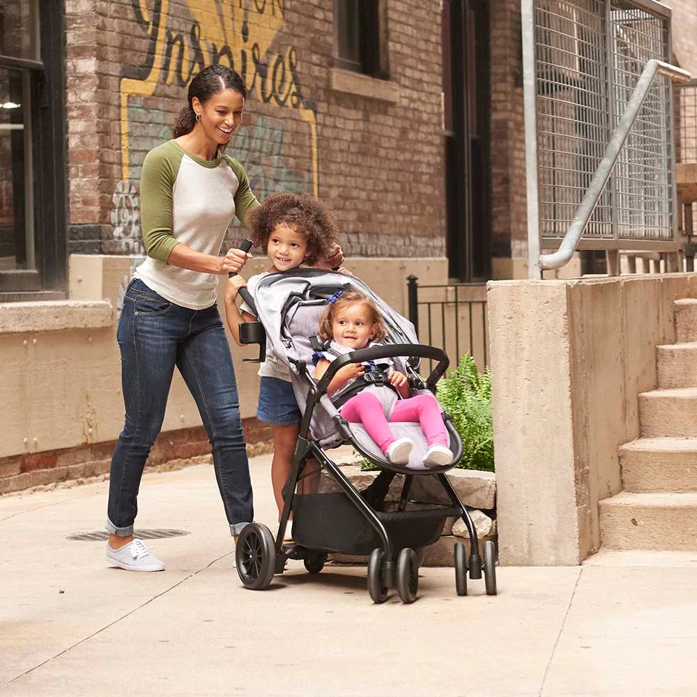 Evenflo Sibby Travel System Charcoal Age-7 Months to 36 Months (Upto 22.6 kgs)