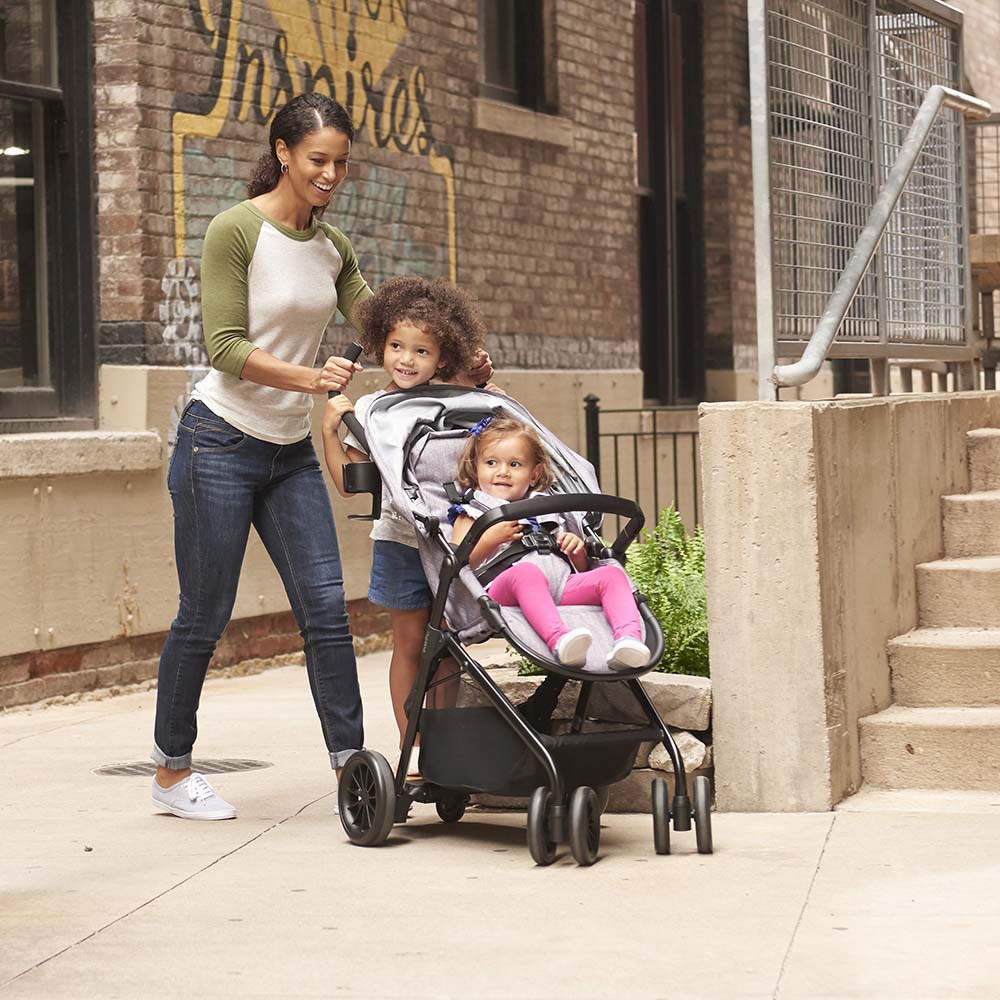 Evenflo Sibby Travel System Charcoal Age-7 Months to 36 Months (Upto 22.6 kgs)