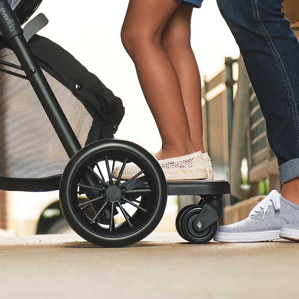 Evenflo Sibby Travel System Charcoal Age 7 Months to 36 Months Upto 22.6 kgs Peekaboo