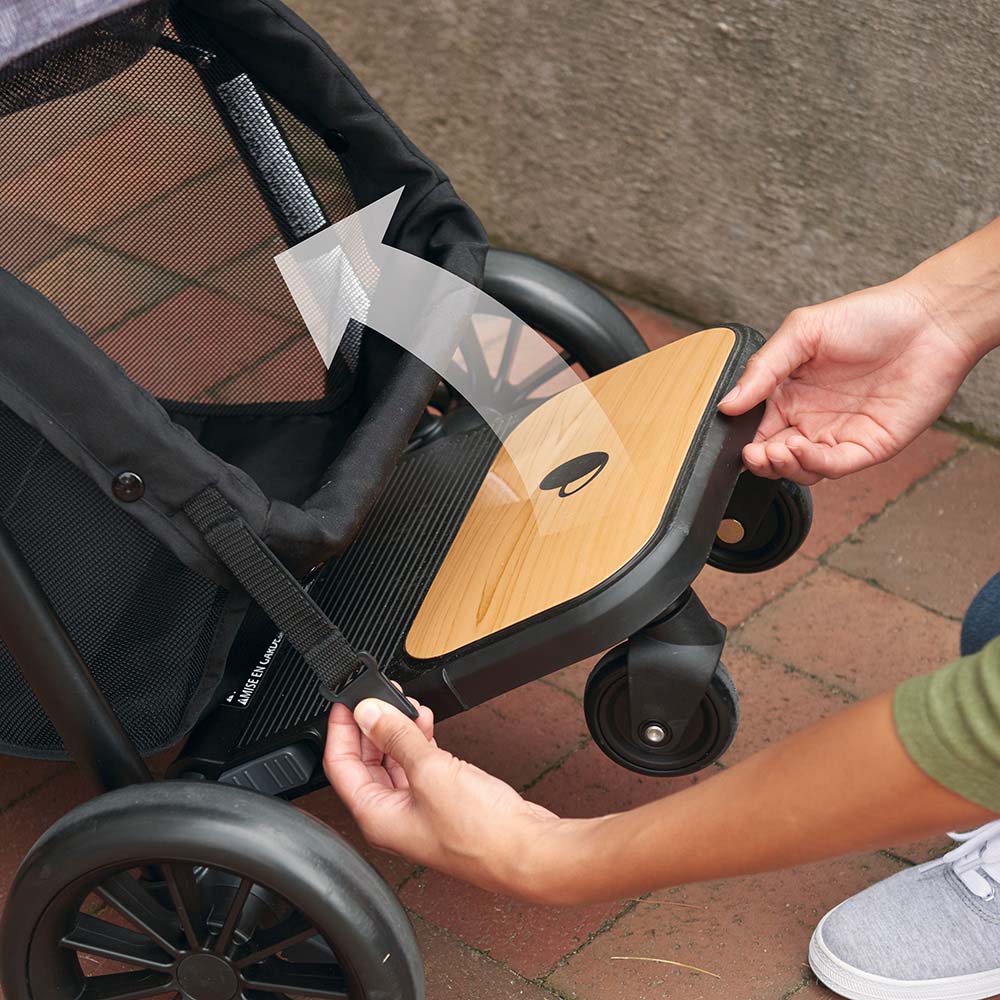 Evenflo Sibby Travel System Charcoal Age 7 Months to 36 Months Upto 22.6 kgs Peekaboo