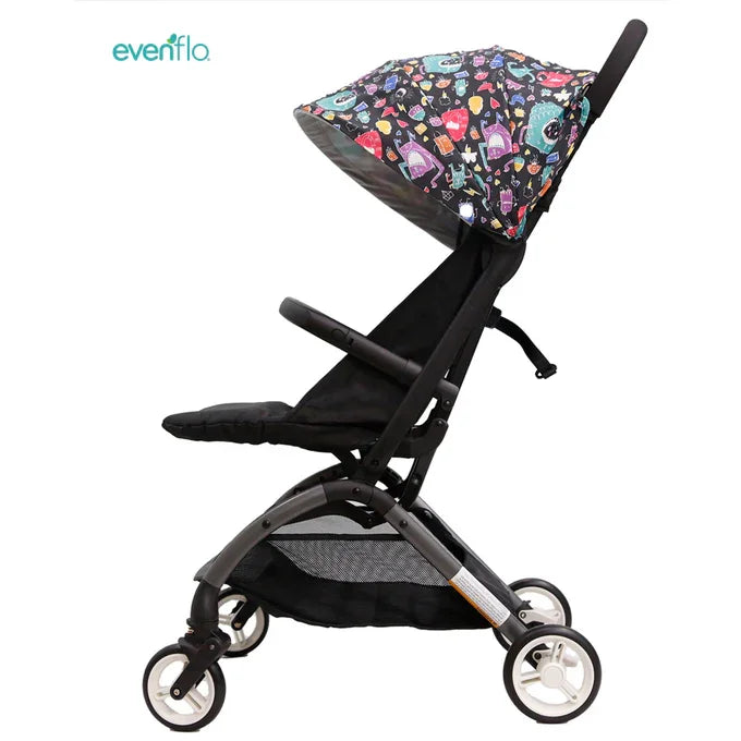 evenflo wim compact stroller Evenflo Wim Ultra-Compact Stroller Black Age- Newborn to 36 Months