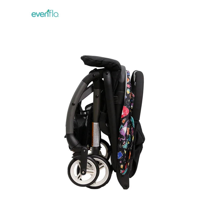 evenflo limited edition Evenflo Wim Ultra-Compact Stroller Black Age- Newborn to 36 Months