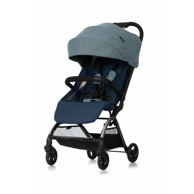 Evenflo Wim Ultra-Compact Stroller Blue Age- Newborn to 36 Months