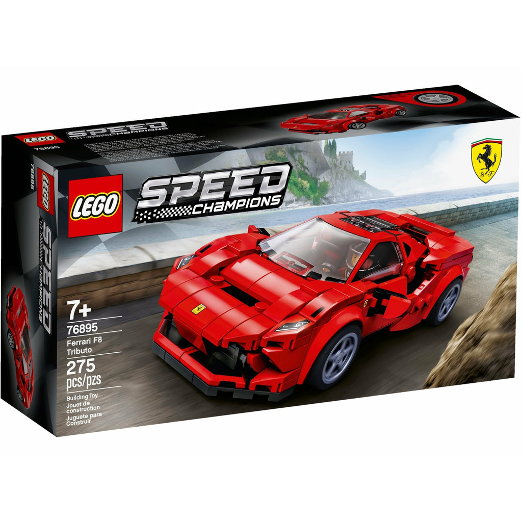 Lego® Speed Champions Ferrari F8 Tributo Toy Car 7Y+ Boy