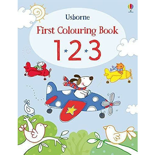 First Colouring Book 123 Paperback