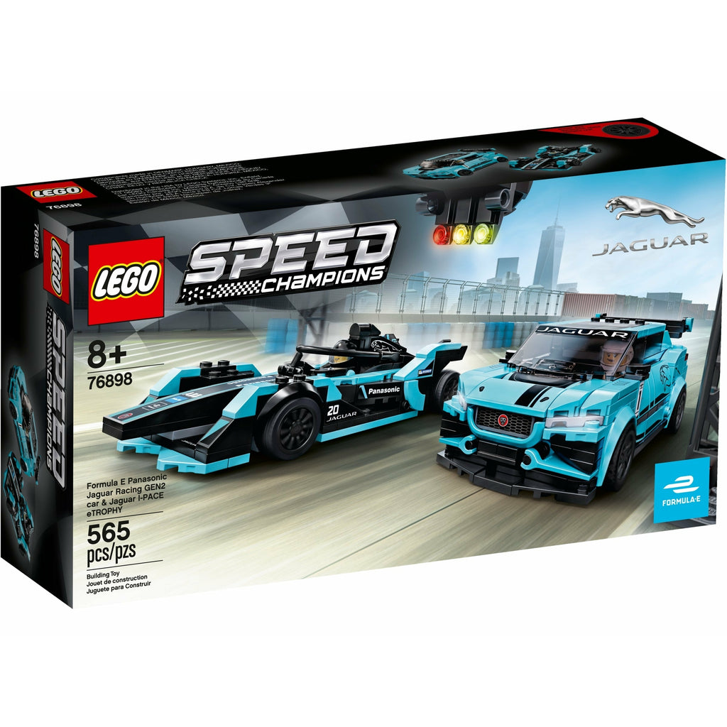 Lego® Formula E Panasonic Jaguar Racing Gen2 Car & Jaguar I-Pace Etrophy 8Y+ Boy