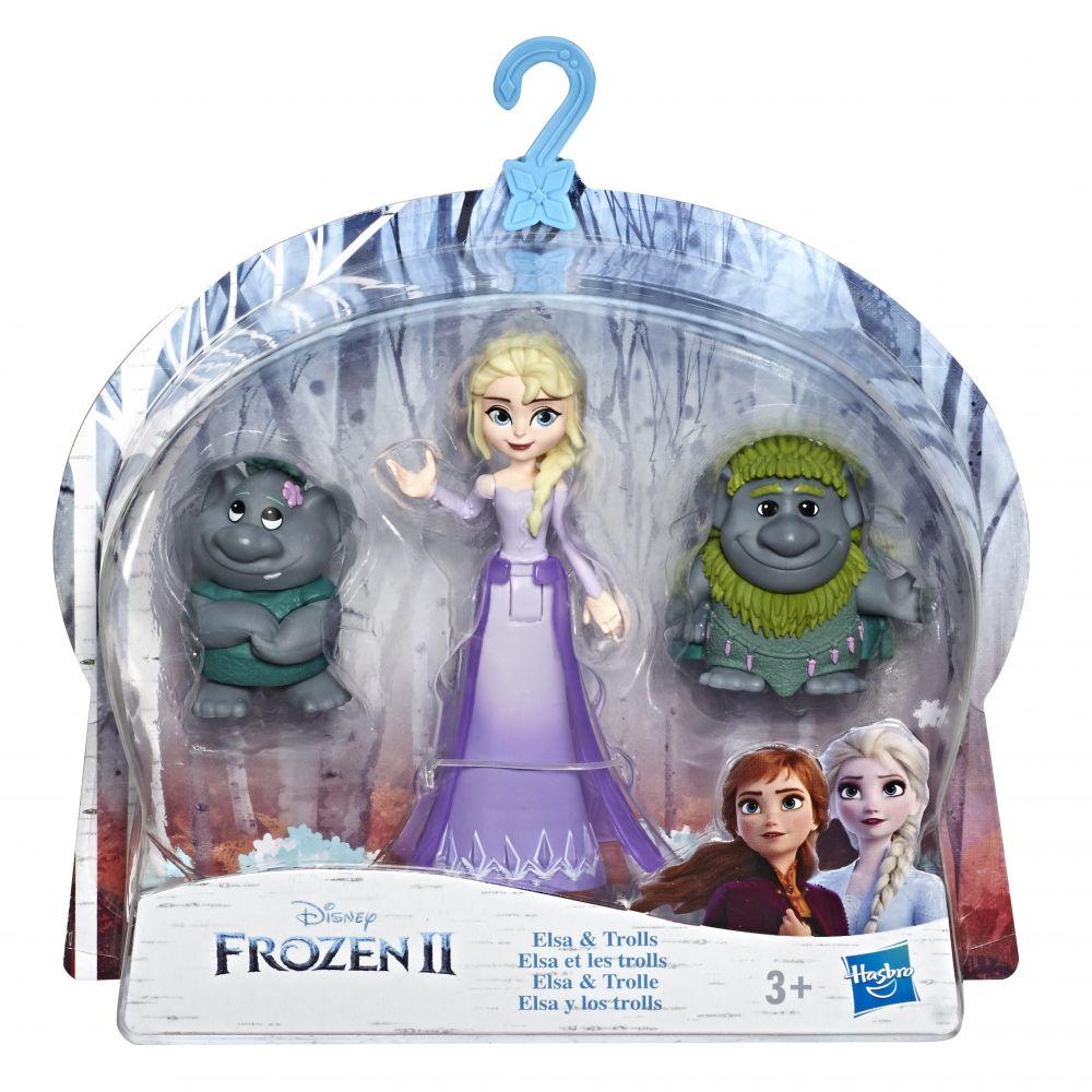 Hasbro Disney Frozen 2 Elsa & Trolls Small Dolls 3Y+