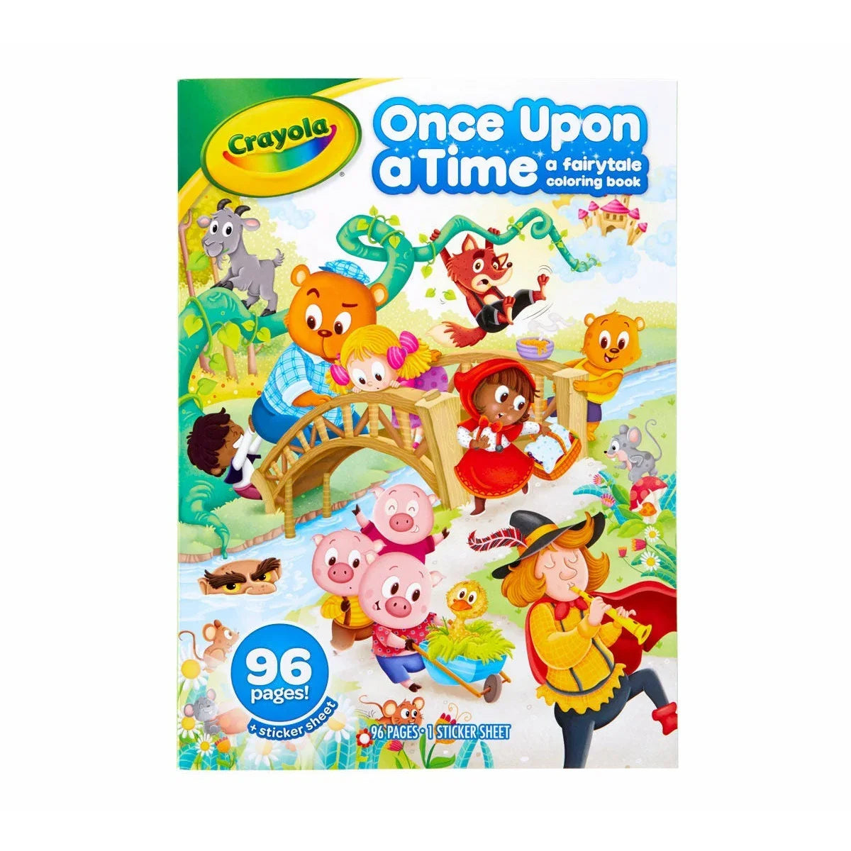 Crayola Once Upon A Time A Fairytale Coloring Book 96