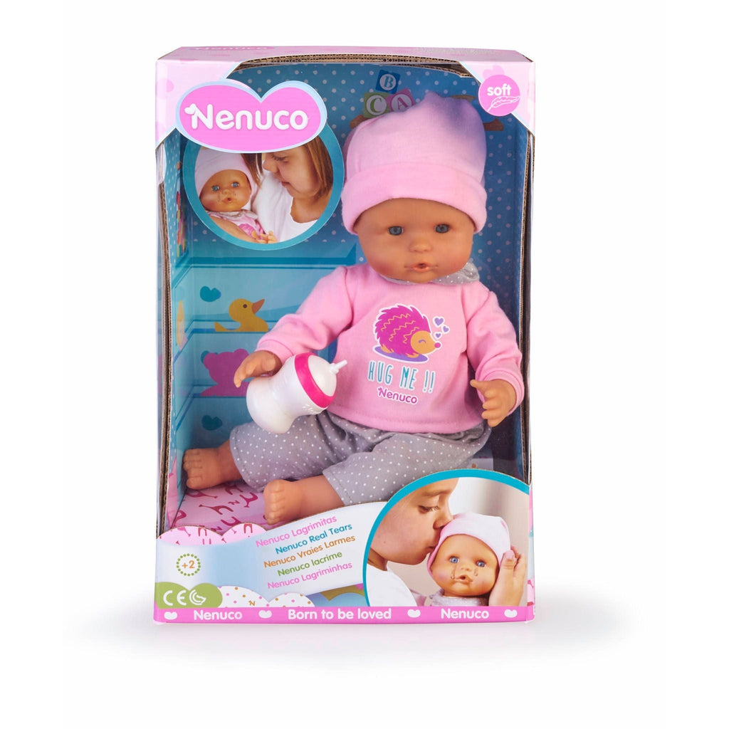 Famosa Nenuco Doll Real Tears Pink Age- 12 Months & Above
