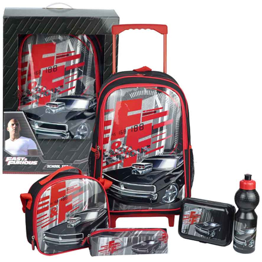 Fast & Furious 5-in-1 Catch Up Trolley Set 18-inch Age-9 Years to 12 Years