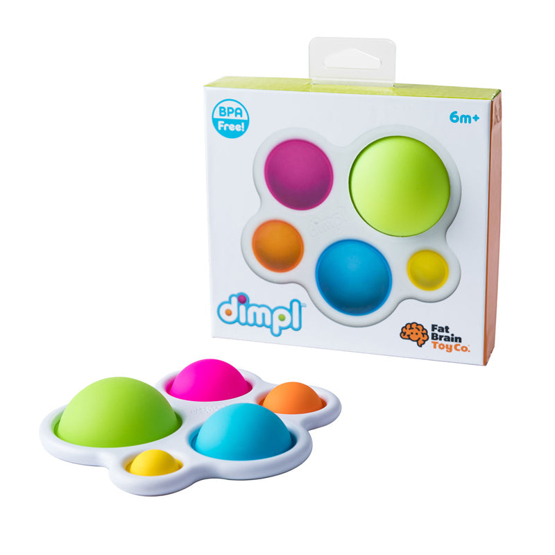 Fat Brain Dimpl Sensory Fidget Toy Multicolor Age- 12 Months & Above