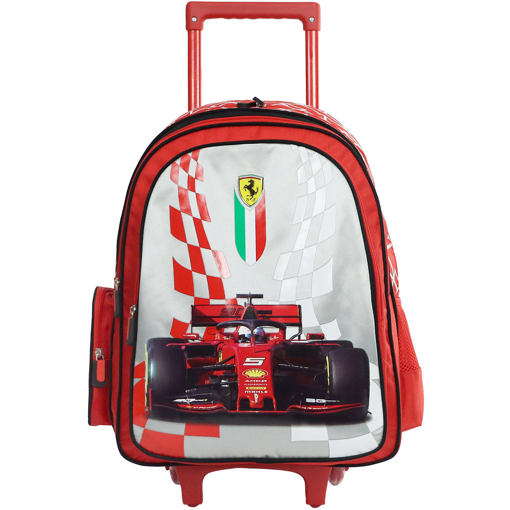 Ferrari Fastest Trolley 18-inch Backpack Age-9 Years to 12 Years