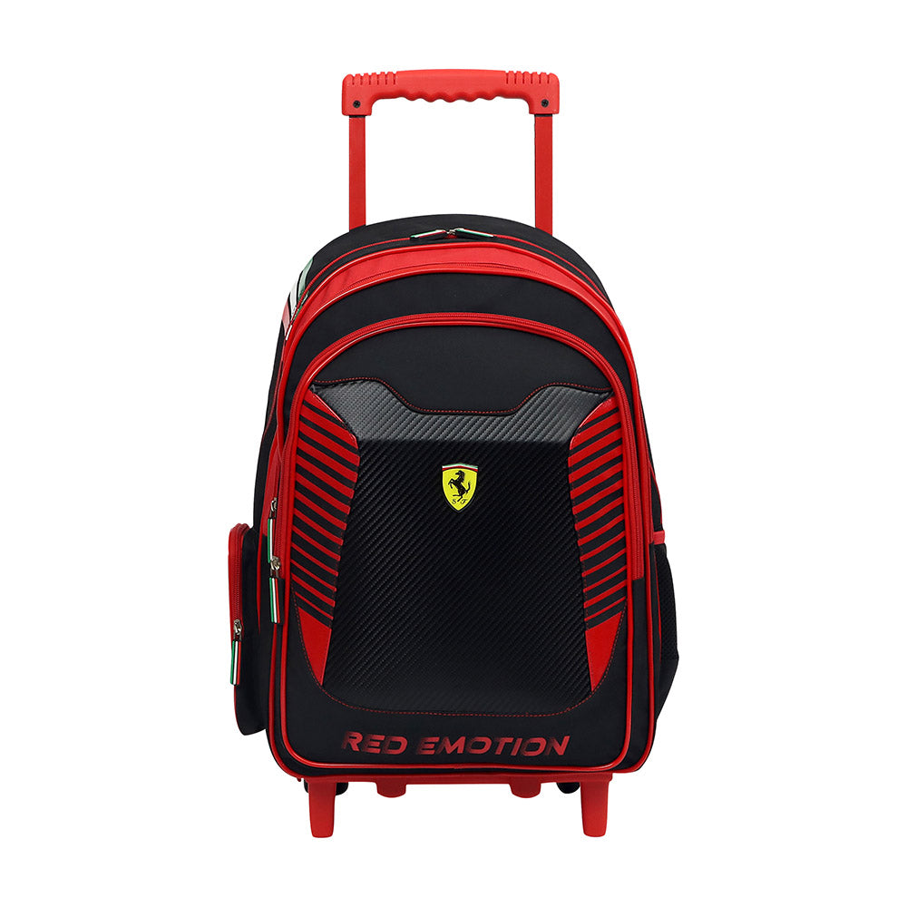 Ferrari Red Emotion Trolley Bag 18'' Trolley Bag Multicolor Age-3 Years & Above