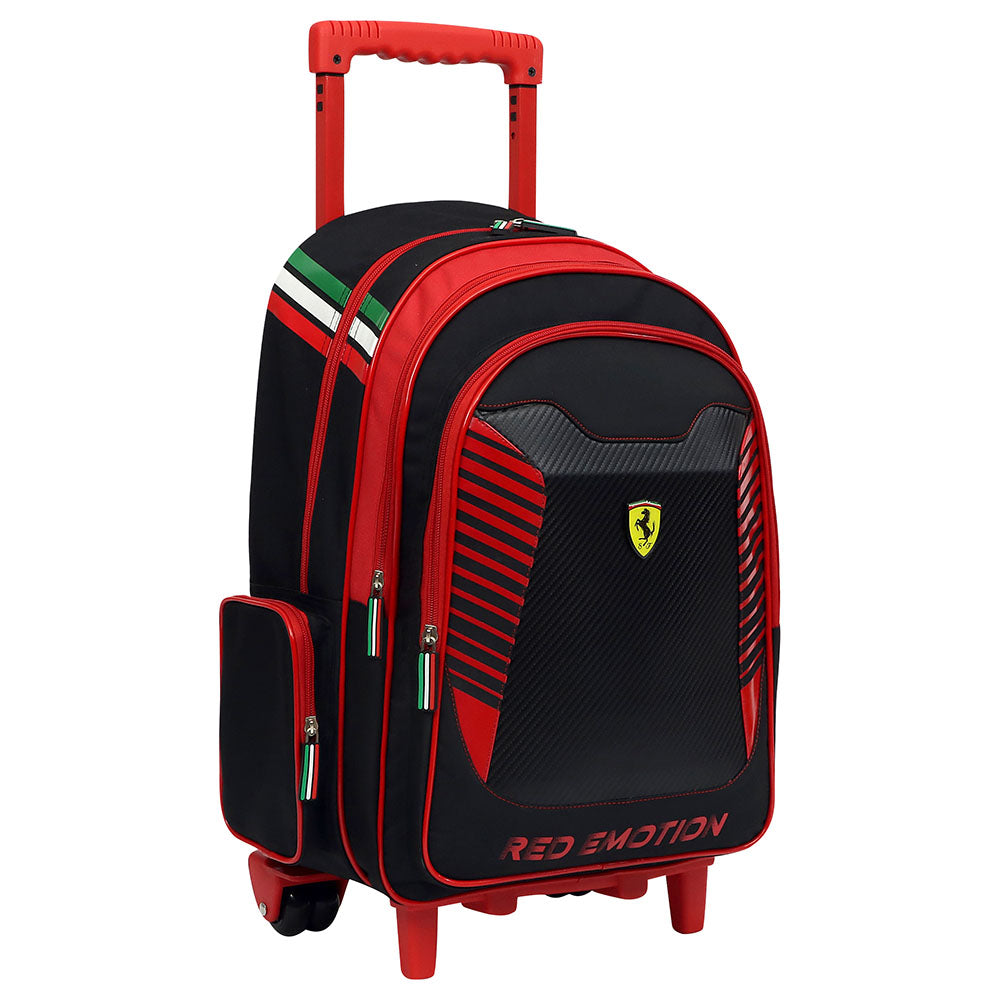 Ferrari Red Emotion Trolley Bag 18'' Trolley Bag Multicolor Age-3 Years & Above