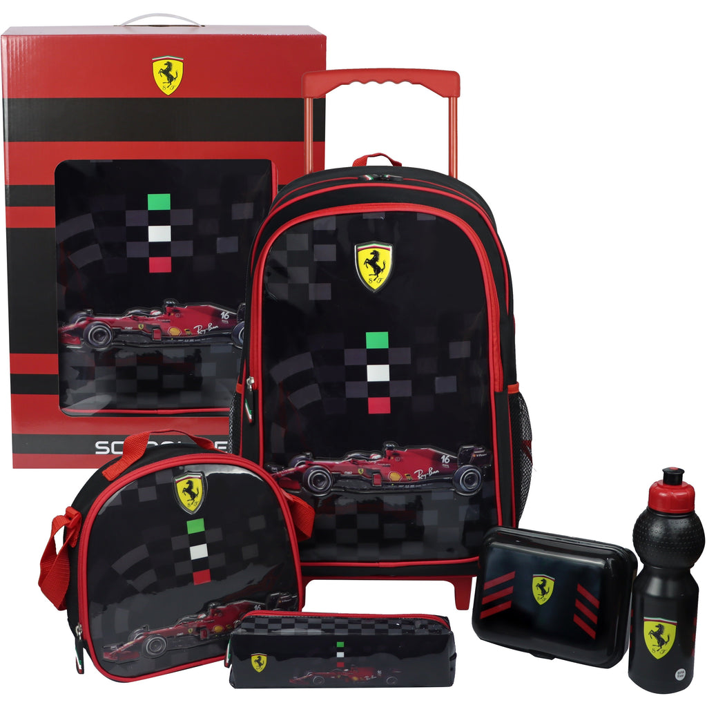 Ferrari Track 18" Trolley Set 5 In 1 Age-9 Years to 12 Years