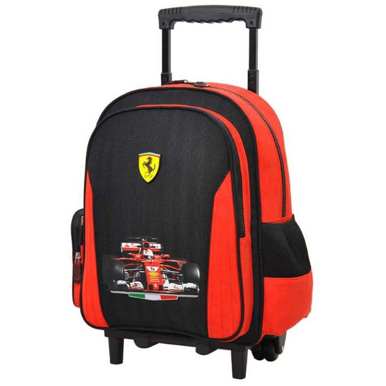 Ferrari Twin Turbo 16-inch Trolley Bag Age- 7 Years to 9 Years