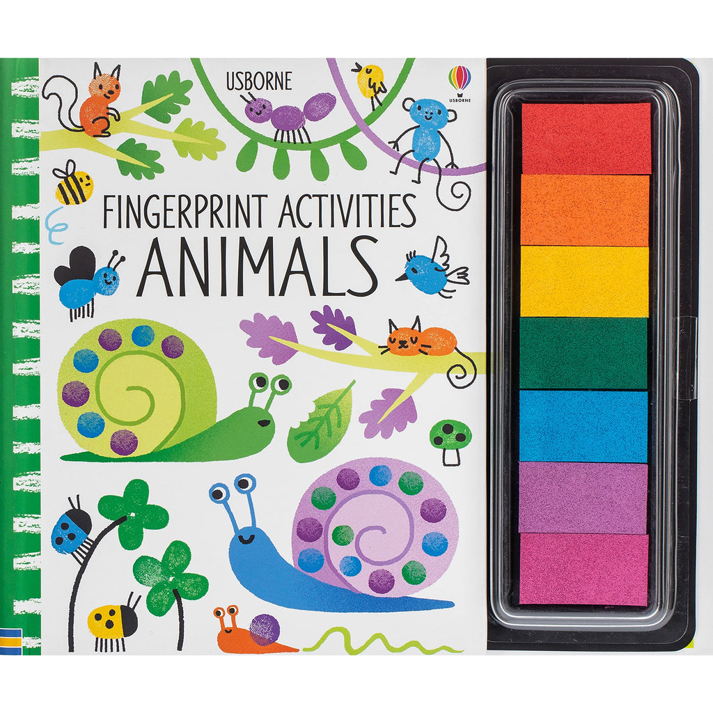 Fingerprint Activities Animals by Fiona Watt