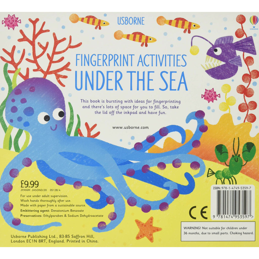 Fingerprint Activities Under the Sea by Fiona Watt