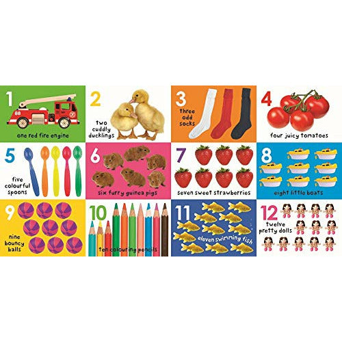 First 100 Numbers Multicolored Board Book Age- 12 Months & Above
