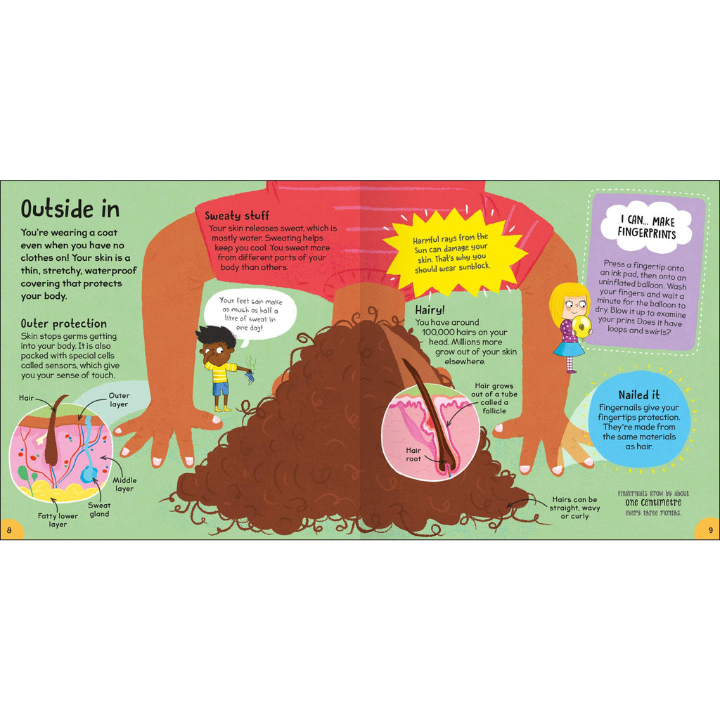 First Body Book-Set off on a Head-to-Toe Adventure