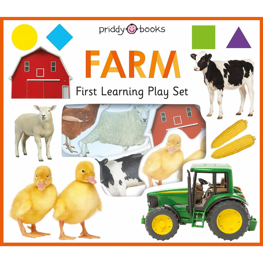 First Learning Farm Board Book Playset Age- 12 Months & Above