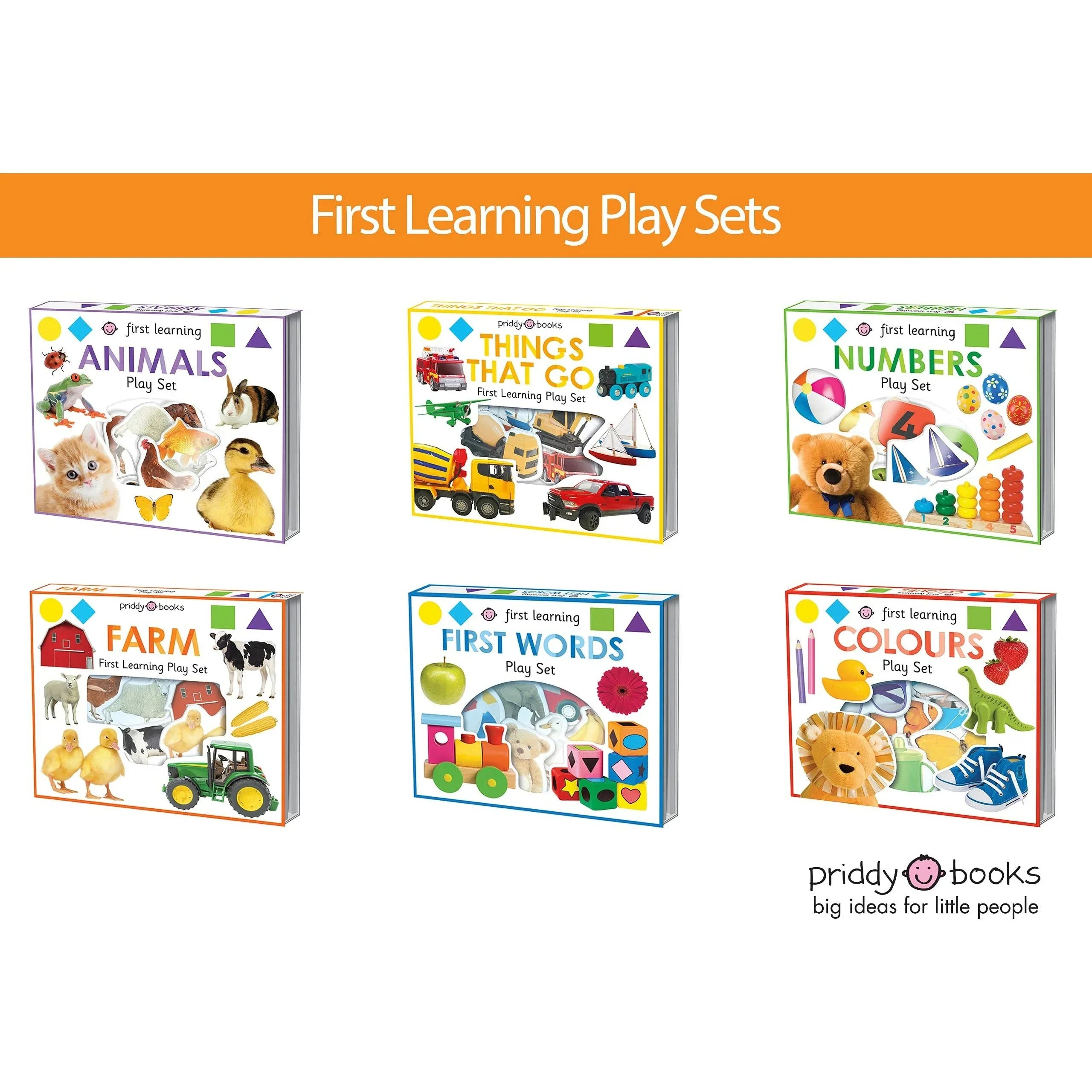 First Learning Things That Go Board Book Playset Age- 12 Months & Above ...