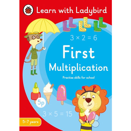 First Multiplication: A Learn with Ladybird Activity Book 5-7 years