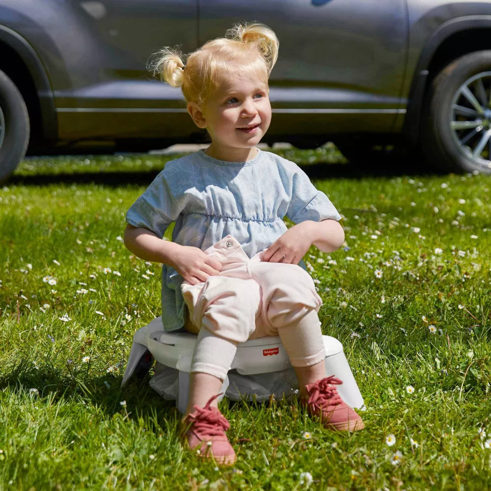 Fisher-Price 2-in-1 Travel Potty Grey Age- 2 Years & Above 