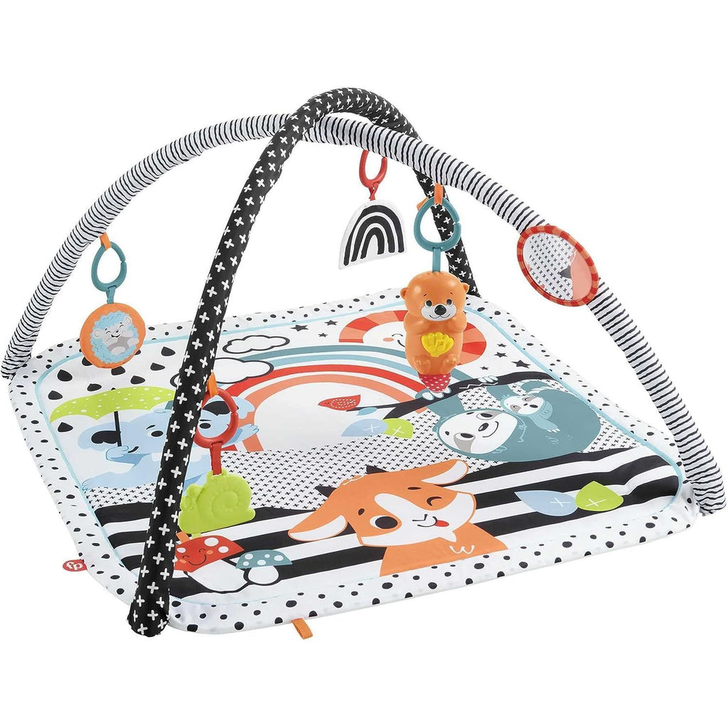 Fisher-Price 3-In-1 Glow & Grow Gym Activity  Mat Age- Newborn & Above