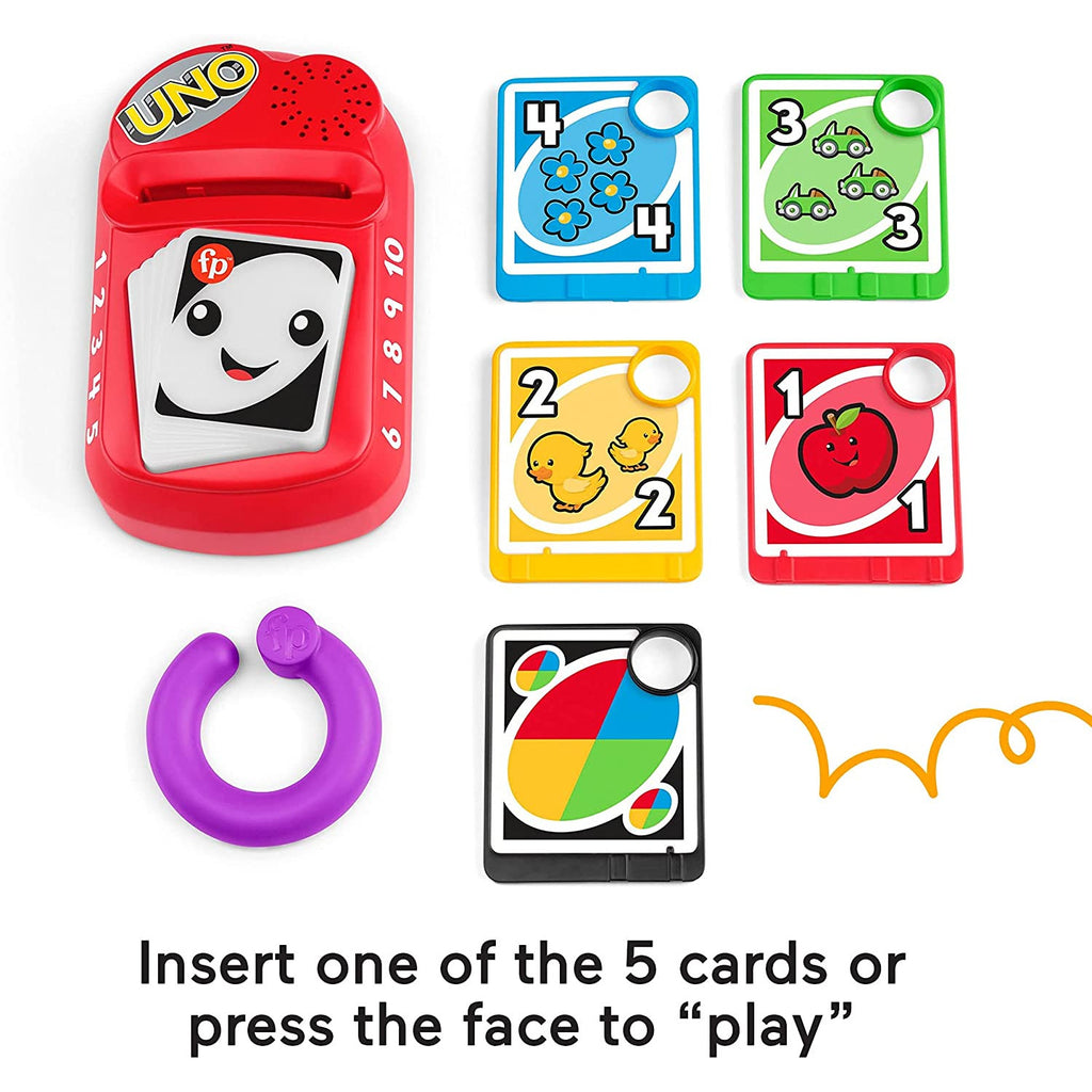 Fisher-Price Laugh & Learn Counting and Colors Baby UNO Multicolor Age- 6 Months & Above