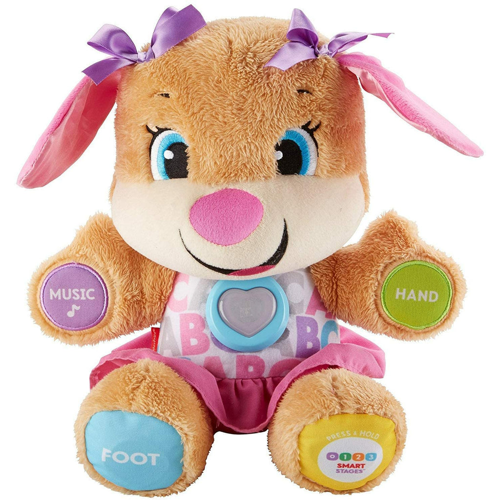 Fisher-Price Laugh & Learn Smart Stages First Words Sister Brown Age-6 Months & Above