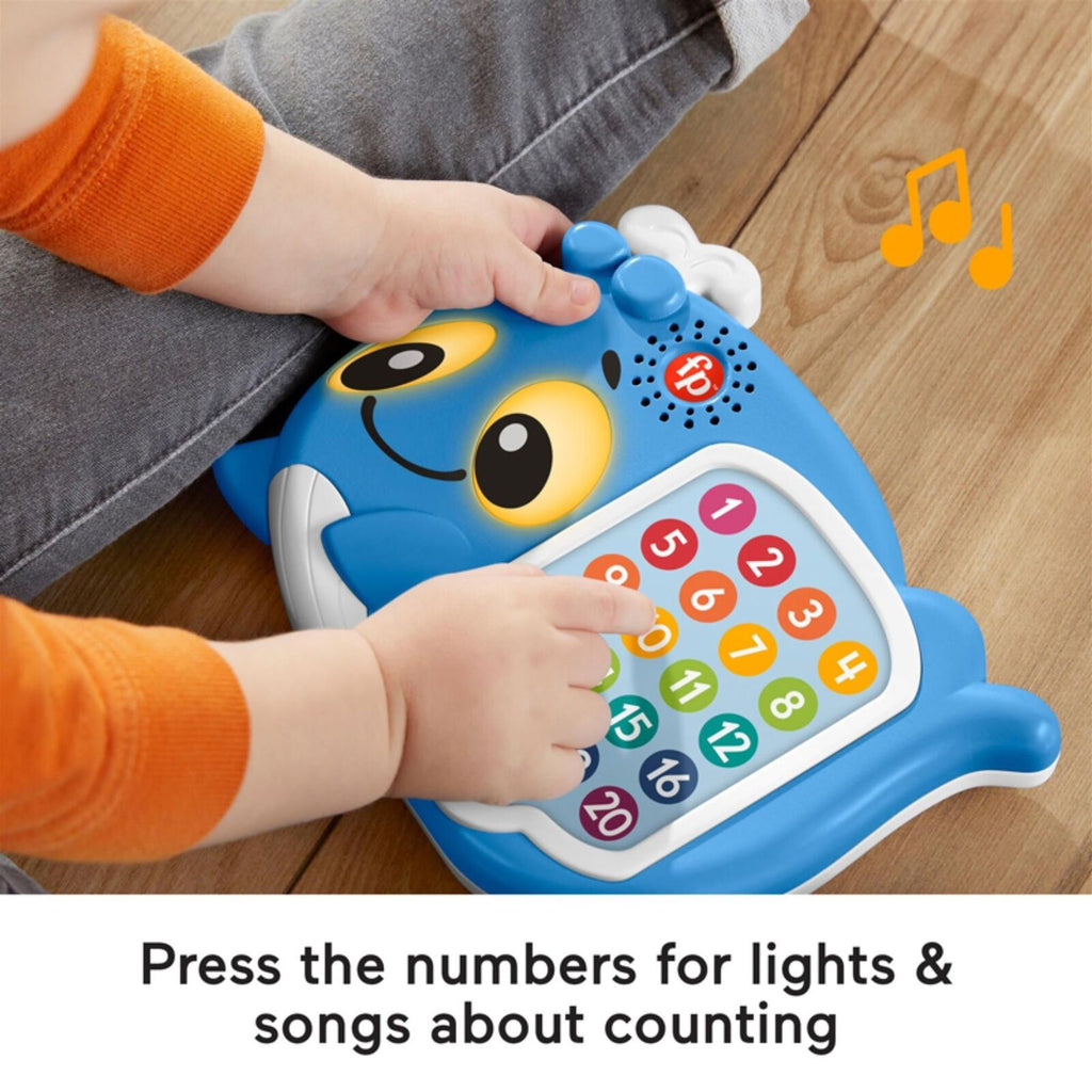 Fisher-Price Linkimals 1-20 Count & Quiz Learning Whale Multicolor Age- 18 Months & Above