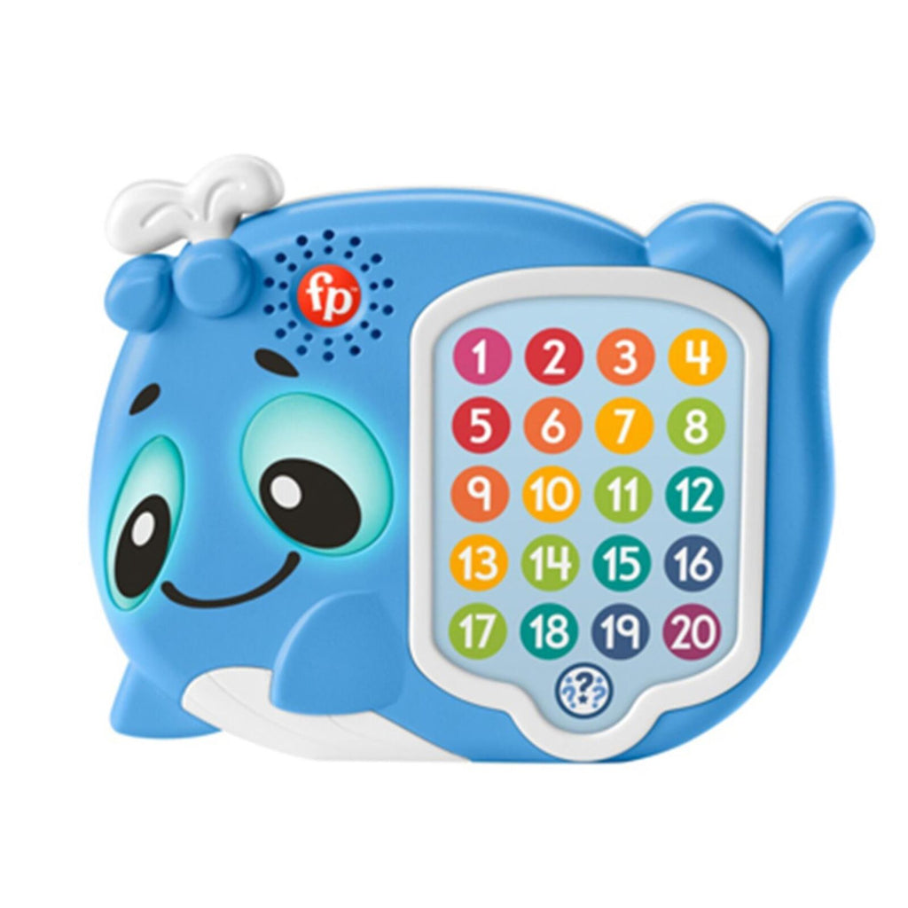 Fisher-Price Linkimals 1-20 Count & Quiz Learning Whale Multicolor Age- 18 Months & Above