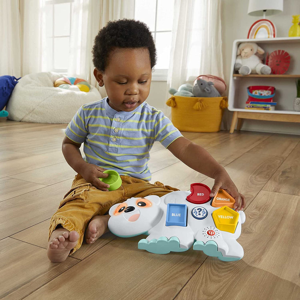 Fisher-Price Linkimals Shape Puzzle Polar Bear Multicolor Age- 2 Years & Above