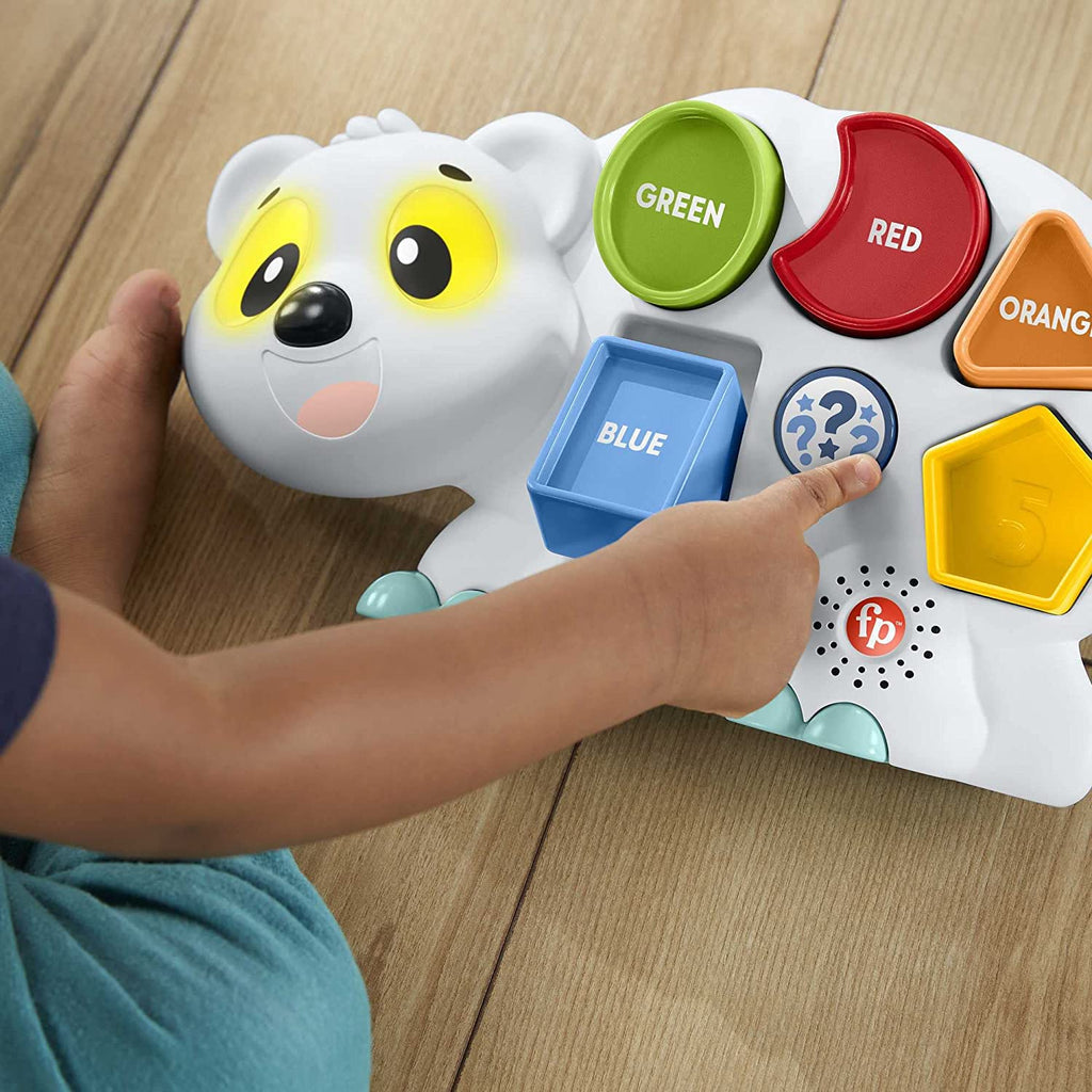Fisher-Price Linkimals Shape Puzzle Polar Bear Multicolor Age- 2 Years & Above