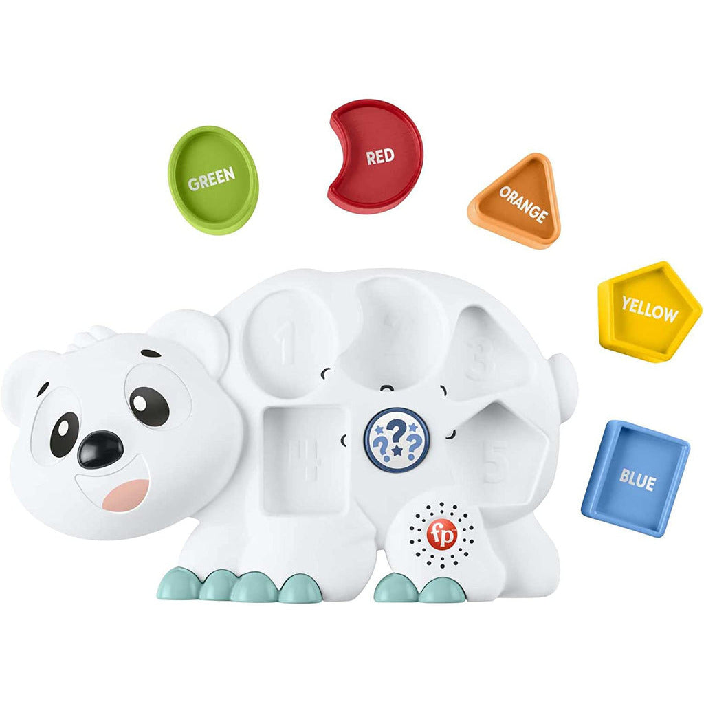 Fisher-Price Linkimals Shape Puzzle Polar Bear Multicolor Age- 2 Years & Above