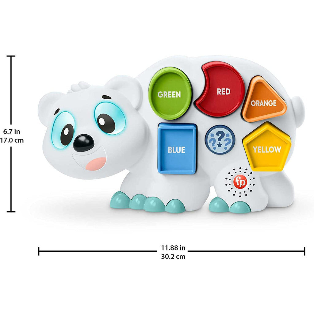 Fisher-Price Linkimals Shape Puzzle Polar Bear Multicolor Age- 2 Years & Above