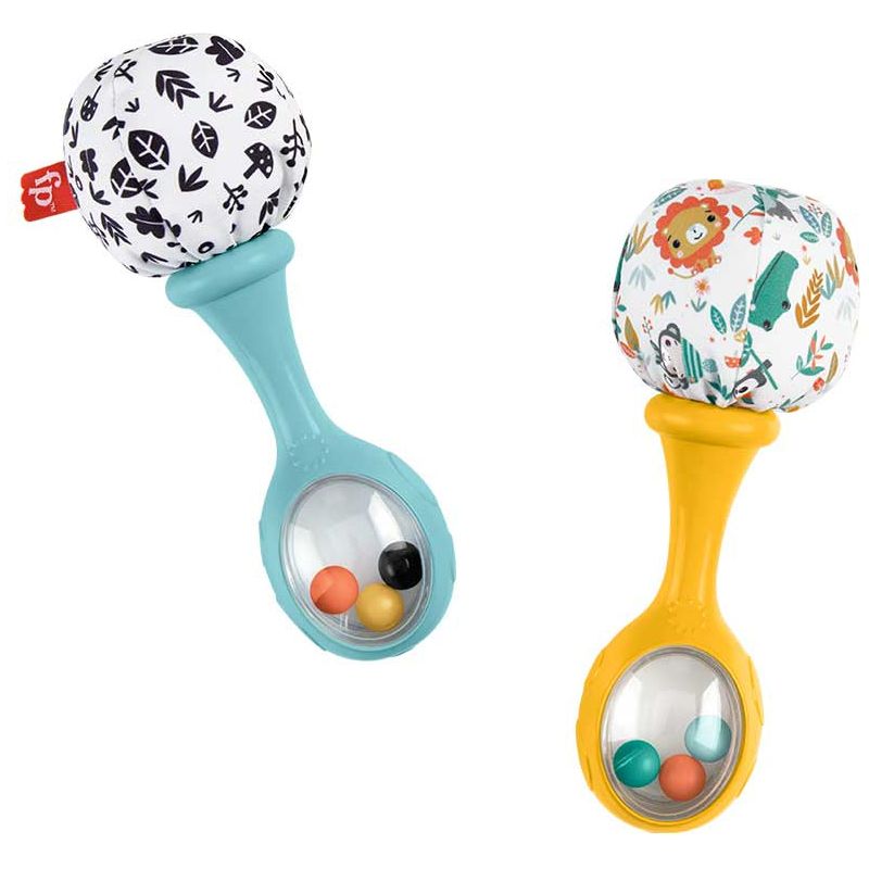 Fisher-Price Rattle 'n Rock Maracas Green/Yellow