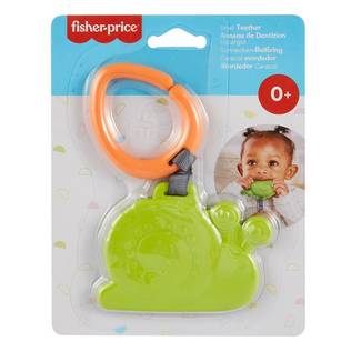 Fisher-Price Snail Teether Green Age- Newborn & Above