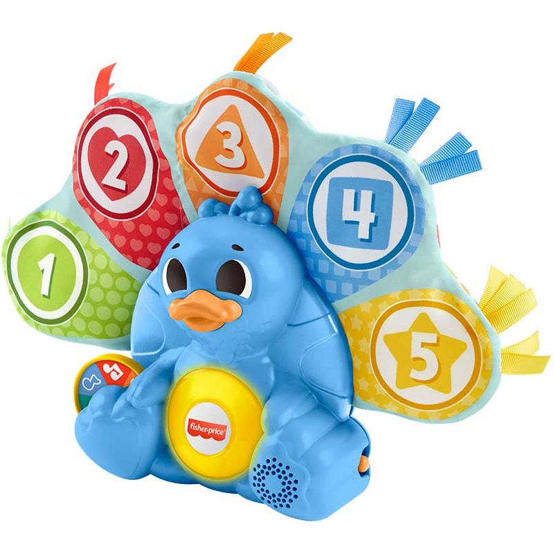 Fisher Price linkamals Press N Play Peacock Age-9 Months & Above