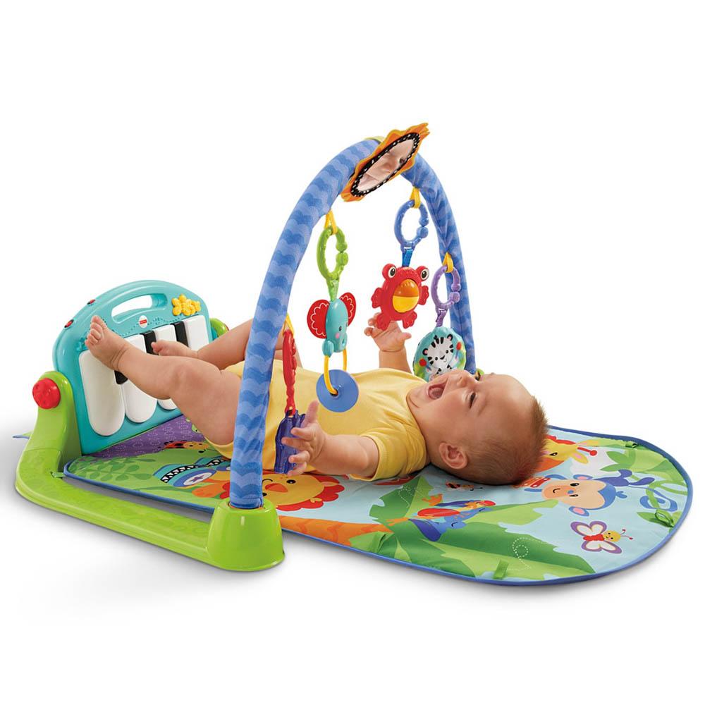 Fitch Baby Piano Play Mat Green Peekaboo