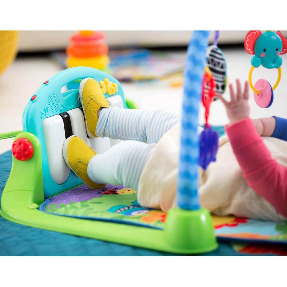 Fitch Baby Piano Play Mat Green Peekaboo