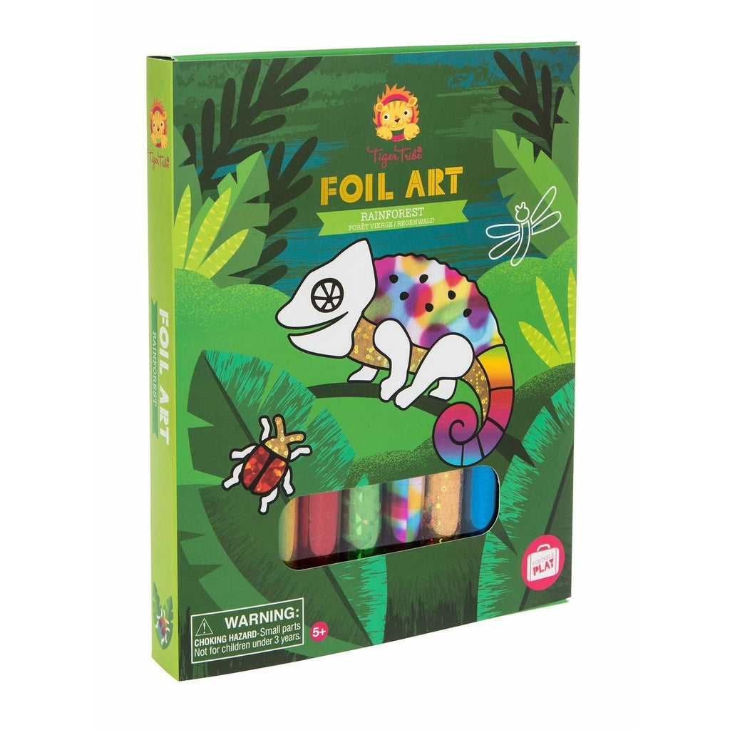 Tiger Tribe Foil Art - Rainforest Age 5Y+