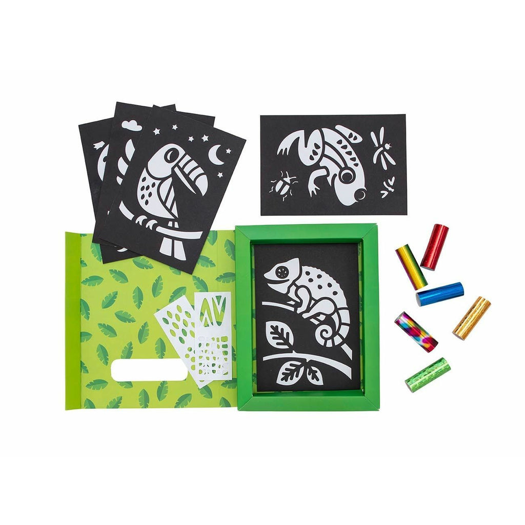 Tiger Tribe Foil Art - Rainforest Age 5Y+