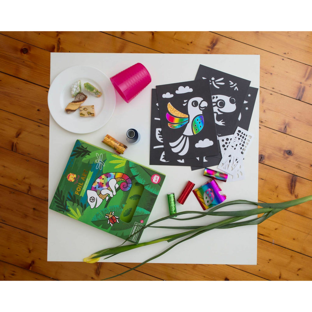 Tiger Tribe Foil Art - Rainforest Age 5Y+