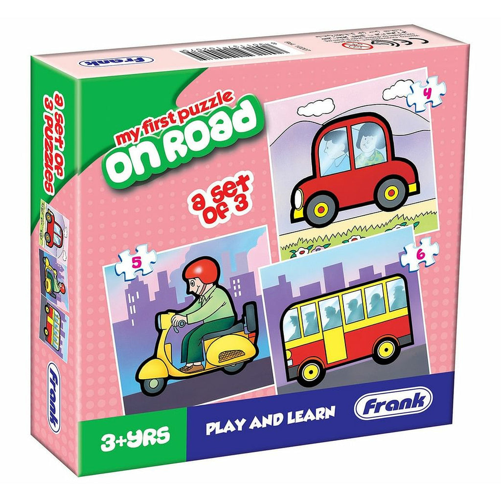 Frank First Puzzles On Road