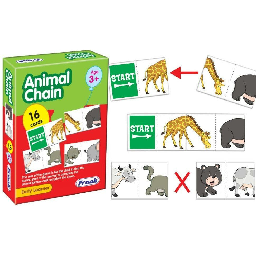 Frank Puzzles Animal Chain (16 Pcs)
