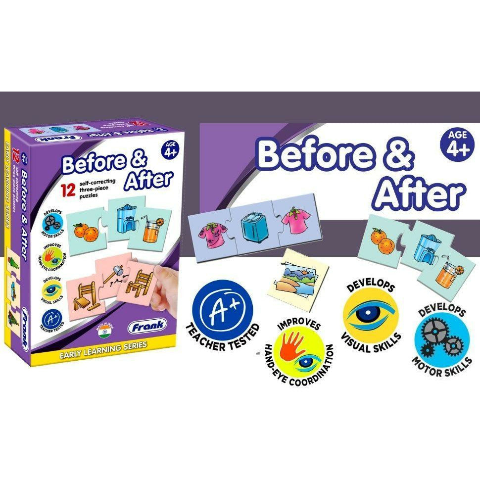 Frank Puzzles Before and After (12 Pcs)